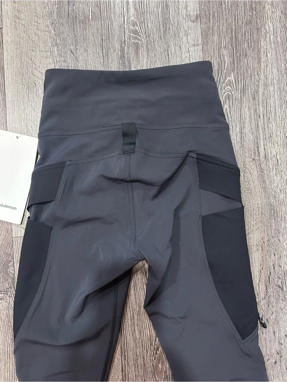 lululemon athletica Black Cargo High-Rise Leggings